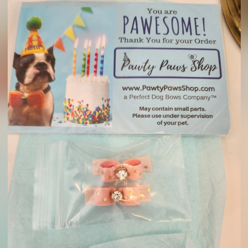 SMALL DOG ACCESSORY BOWS✨️💕